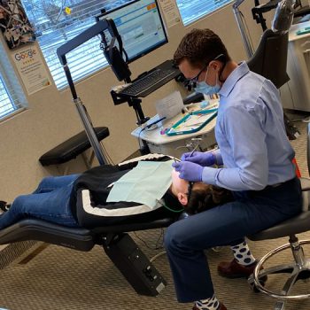 Dr. Brent Treating Patient